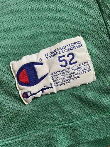 Boston Celtics Champion Basketball Jersey Sz 52 Ron Mercer #5 Vintage Distressed - Picture 7 of 15