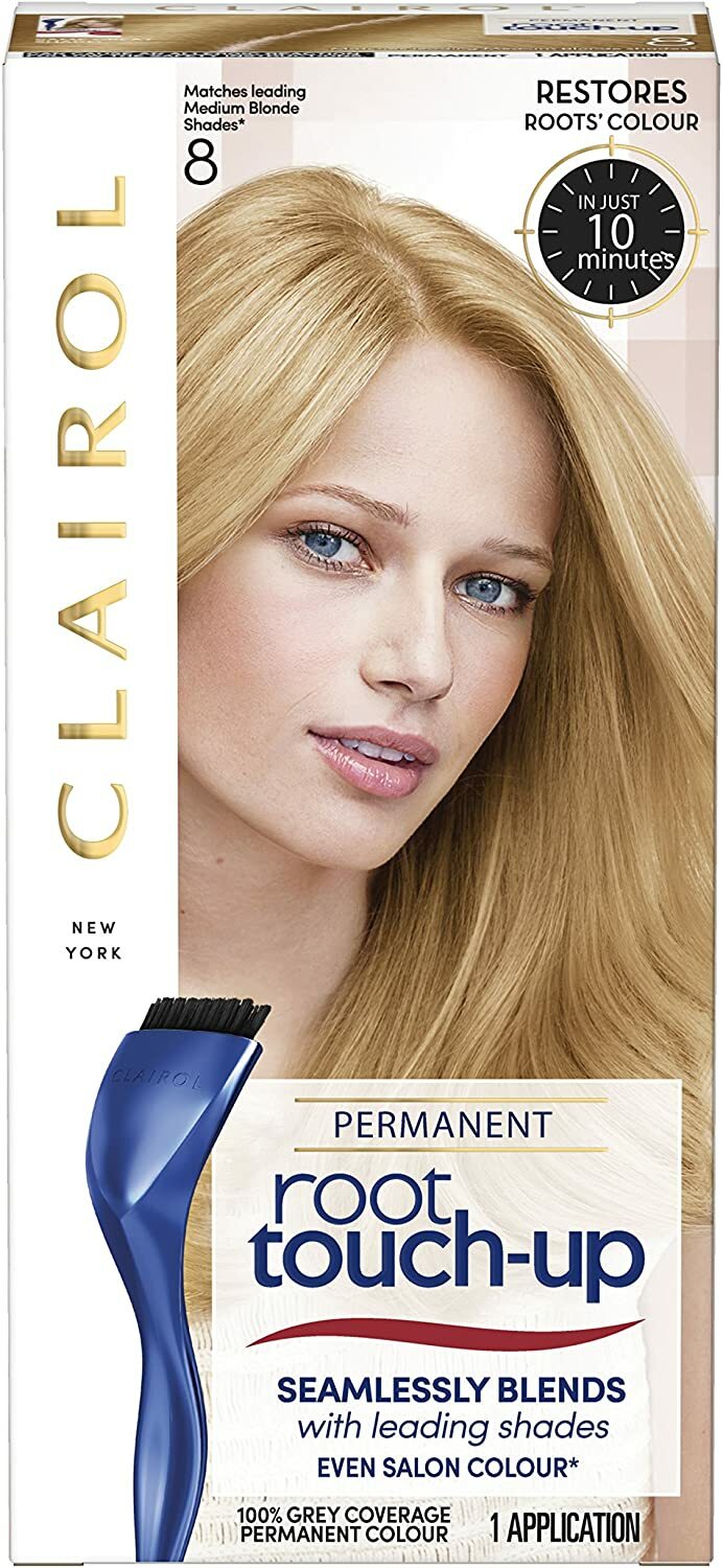 Clairol Root Touch Up Permanent Hair Dye 8 Medium Blonde