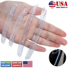 4x Car Door Edge Scratch Guard Anti-Collision Protector Strip Cover Accessories*