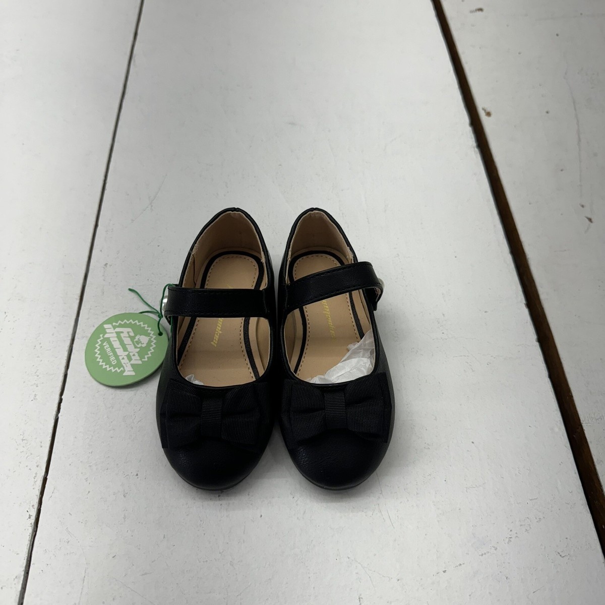 black toddler dress shoes girl Jumping Beans Sydni Girls' Shoes, Toddler Girl's, Size: 11, Summer Baby Boys Girls Sandals New Fashion Little Leather Shoes Princess Shoes College Style Small Single Shoes Features Bonario Toddler Dress Girls Shoes