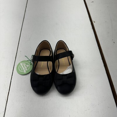 Funky Monkey Black Little Girl / Toddler Mary Jane Dress Shoes Girls Size 7 *NEW