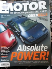 MOTOR Car Magazine June 2001 ** ABSOLUTE POWER  *