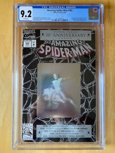 Amazing Spider-Man #365 Comic CGC 9.2 1st App Spidey 2099 Into The Spiderverse