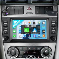 DAB+ KAM Für Mercedes C Klasse W203 CLC W209 Autoradio Android 14 Carplay 2+64GB DAB+ KAM Für Mercedes C Klasse W203 CLC W209 Autoradio Android 14 Carplay 2+64GB