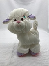 Fisher Price Puffalump 12 White LAMB Plush Sheep RARE 1229 Vintage 1997