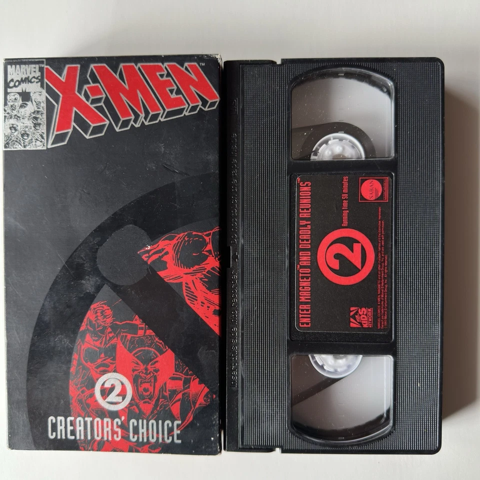 X-Men Creators Choice Night of the Sentinels VHS  1993 - Image 3 of 4