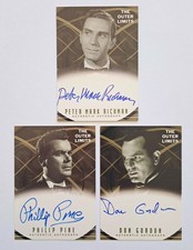 6 LOT 2002 Rittenhouse The Outer Limit AUTO Signed SP Cards GORDON PINE RICHMAN