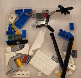 LEGO 60141 Police Station Main Building + Helicopter Only NEAR MINT