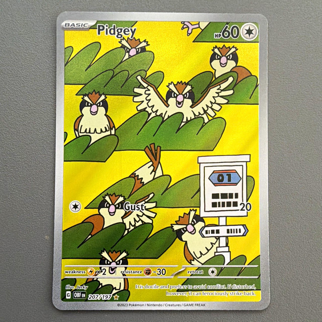 Pidgey #207 (Obsidian Flames (2023))