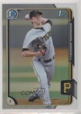 2015 Bowman Draft Chrome Refractor Brandon Waddell #77 12g7