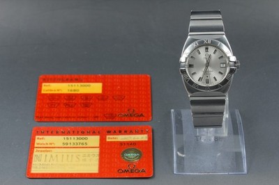Omega Constellation Perpetual Calendar Double Eagle Cal.1680 Quartz Men Watch JP