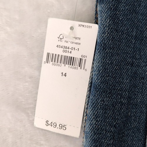 GAP Girl's High Rise Flared Jeans Size 14 - Picture 7 of 10