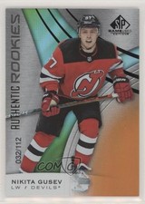2019 SP Game Used Authentic Rookies Orange Rainbow 32/112 Nikita Gusev #146 0bn6