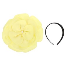 Floral Hair Accessories Large Flower Headband Big Headpiece Decorative