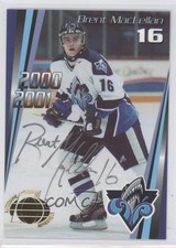 2000-01 CTM Rimouski Oceanic Auto 73/100 Brent MacLellan #8 Auto 0c2