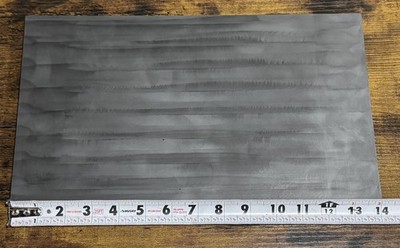 Graphite Plate / Block 8  × 14  × .71    EDM CNC Mold Electrode Blank