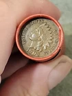 Fabulous Au 1902 Indian Head &1842 Liberty Dime Ends Of Lincoln Wheat Cent Roll