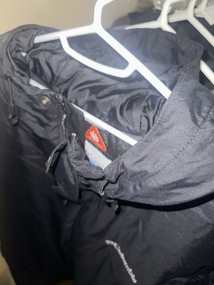 Columbia Omni-Tech Omni-Heat Men's 3X Black Waterproof Breathable Jacket