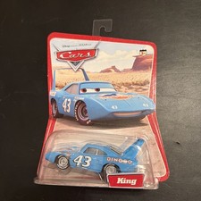 Disney Pixar Cars Dinoco King 43 Mattel 2005 New In Package Desert Card