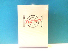 ONE NEW SEALED DECK OF DELICIOUS PLAYING CARDS FROM EMMANUEL JOSE, SERIES END
