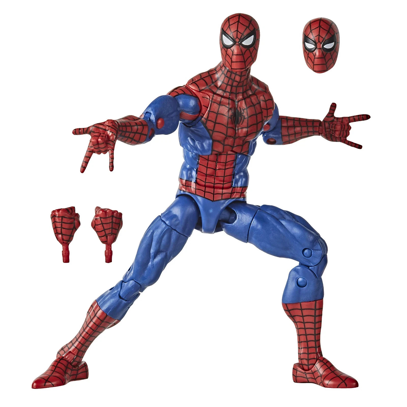 Hasbro Marvel Legends Spider-Man Retro Spiderman 6" Action Figure Dented Package