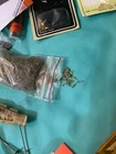 Large Lot Ship Model Parts & Fittings – jackstay eyebolts, Fittings, mast — photo 9