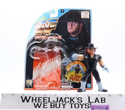 The Undertaker 100% Complete W/ Card WWF Wrestling 1992 Hasbro