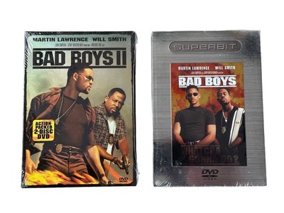 Bad Boys (Superbit) & Bad Boys II NEW SEALED DVD Set of 2