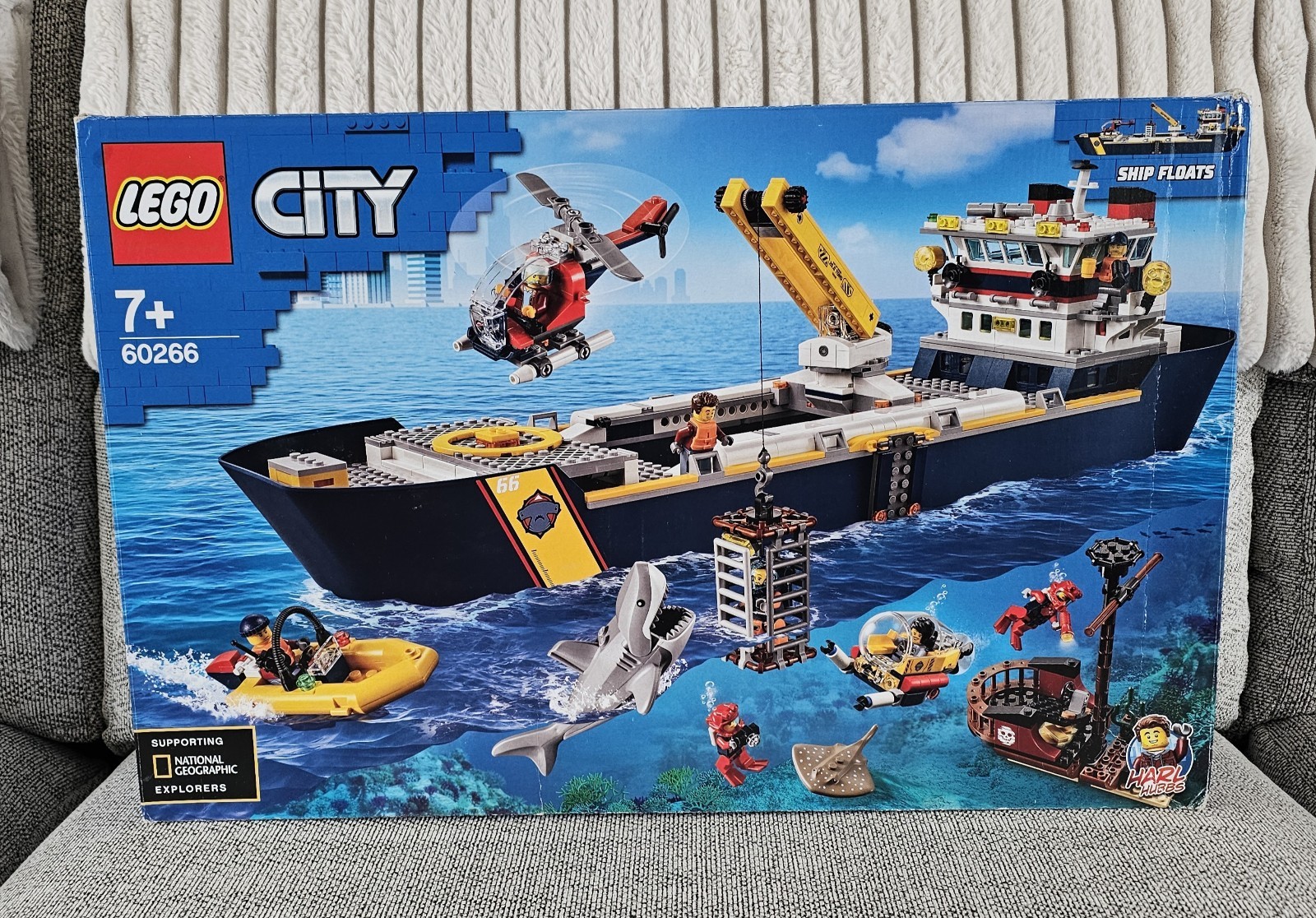 LEGO CITY 60266 OCEAN EXPLORATION SHIP SEALED CONTENTS