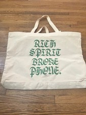 New Kendrick Lamar The Big Steppers Tour Rich Spirit Tote Bag 2022 NWOT Clean