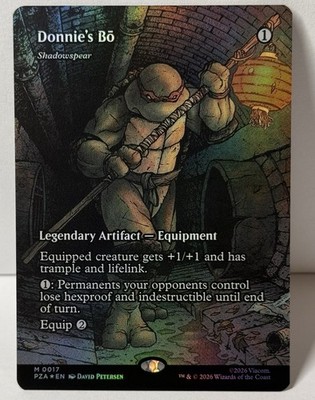 Donnie's Bo - Shadowspear (Borderless) Teenage Mutant Ninja Turtles Source...