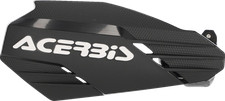 Acerbis K-Linear Handguards Black/White Pair Kawasaki Suzuki Yamaha Fantic