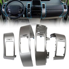 4Pcs A/C Dash Air Vent Panel Trim, Air Vent Outlet Frame Cover, Fit for Toyot...