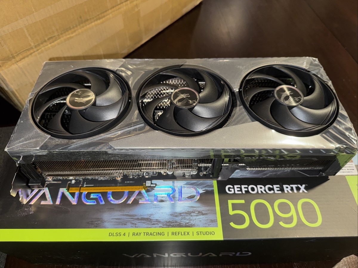 MSI RTX 5090 GAMING Vanguard GPU No Core & VRAM For parts (US