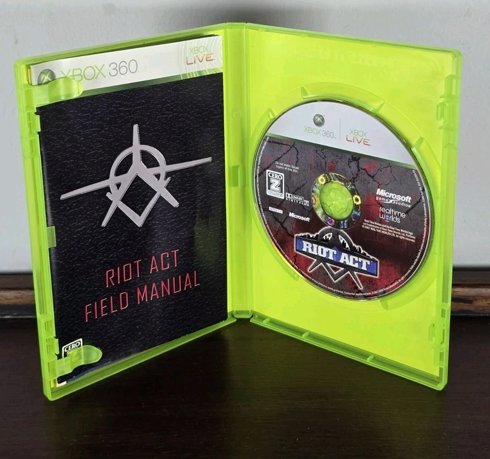 Riot Act Microsoft Xbox 360 Video Game - Japanese NTSC-J Imported - Image 3 of 3