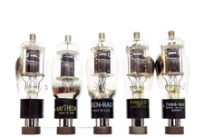 5 Nice Tested Vintage Mixed Brands 6BG6G Vacuum Tubes #1