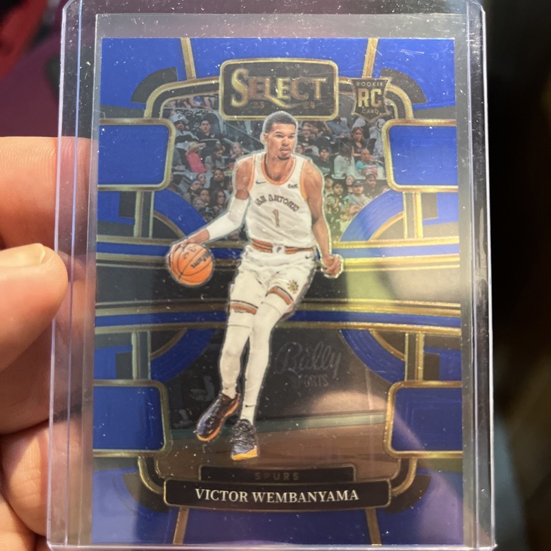 2023-24 Panini Select - Concourse Victor Wembanyama #87 Blue (RC)