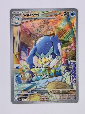 Pokemon TCG Quaxwell 207/193 Sv02 Paldea Evolved Holo MP