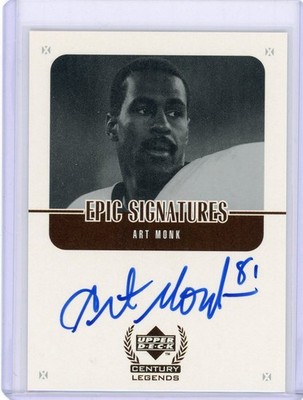 1999 Upper Deck Century Legends Epic Signatures #AM Art Monk