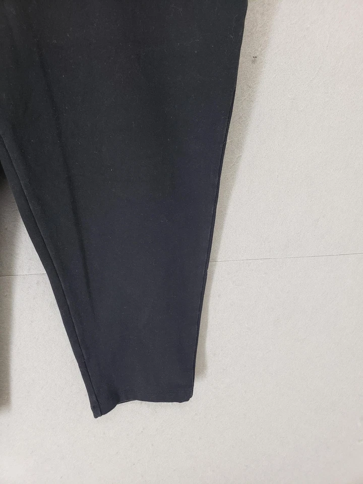 DG2 Leggings Womens Large Black Stretch Pull On Cropped Yoga Pants Athletic Gym - Image 4 of 4