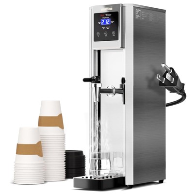 WantJoin Commercial Hot Water Dispenser Water Boiler Step-Heating Electric Count