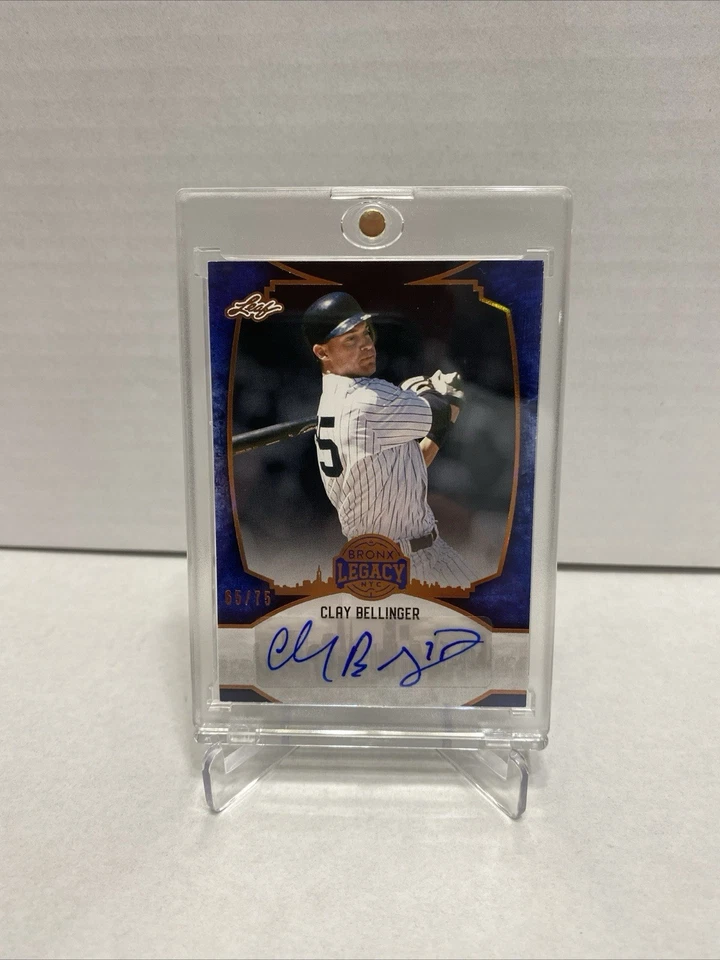 2024 NY BRONX LEGACY AUTÓGRAFOS, BELLINGER, SIERRA, AJO, JUEGO DE TRES CARTAS 🔥 Foto 4 de 4