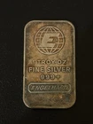 Mega Toned 1 Oz Engelhard Vintage Silver Bar  Serial # 16913
