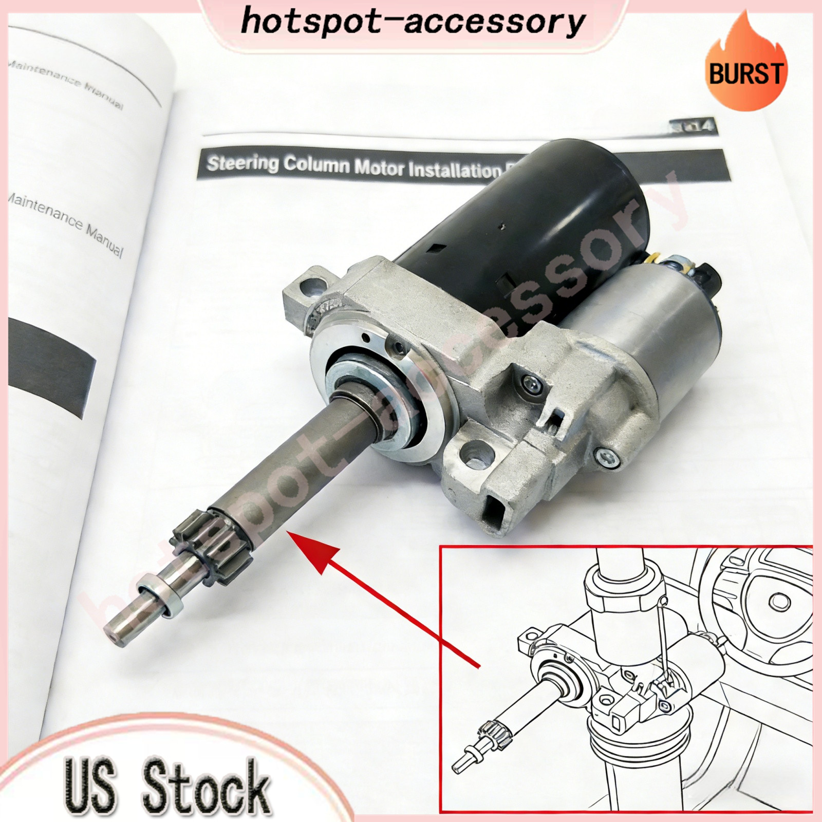 McLaren 570S Spider 2019-2021 Starter motor P/N 0001108437