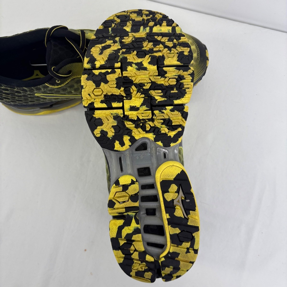 Mizuno Wave Prophecy 4 Running Sneakers Shoes Safety Yellow  display picture 2