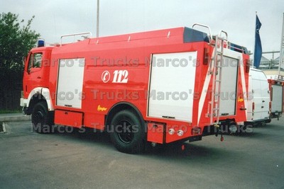 LKW Foto Mercedes-Benz Fire department vehicle rot 112 Ziegler #p5oa