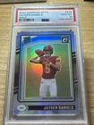 2024 Panini Donruss Optic Rated Rookie Jayden Daniels #248 Holo Prizm PSA 10 RC