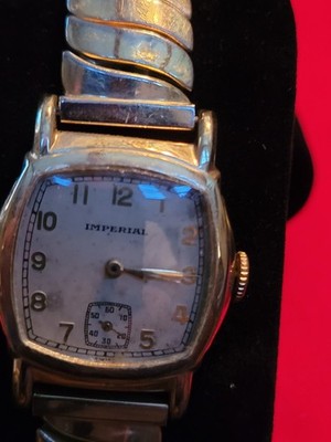 Imperial 10k Tonneau 1047 17 Jewel  Watch