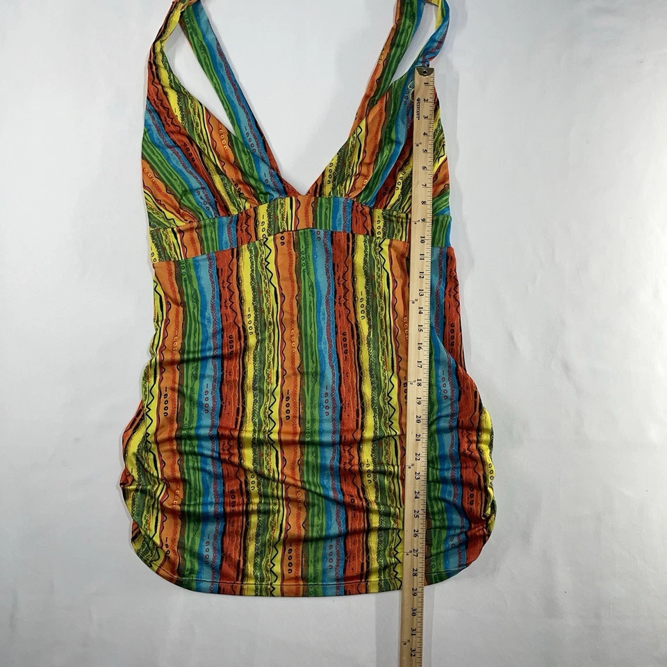 Túnica Coogi Natación Cubre Mujer 2XL Playa Resort Vestido Vacaciones Bordado Foto 4 de 4