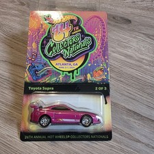 Hot Wheels Toyota Supra Jdm 24th Collectors Nationals Atlanta Jun Imai Pink